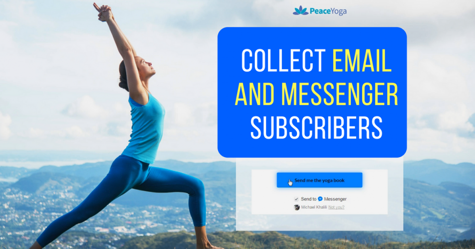 How To Collect Subscribers on Facebook Messenger AND Your Email List (FREE Custom Code)