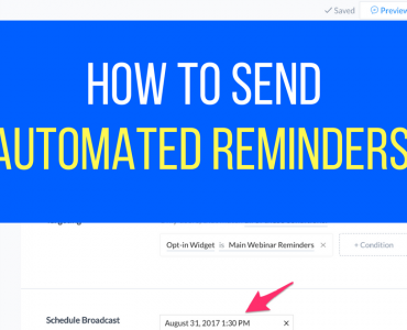 1416How To Send Automated Reminders Through Facebook Messenger